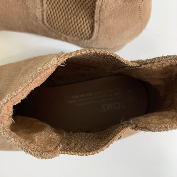 Toms Ella ankle boot in toffee - Picture 6 of 6